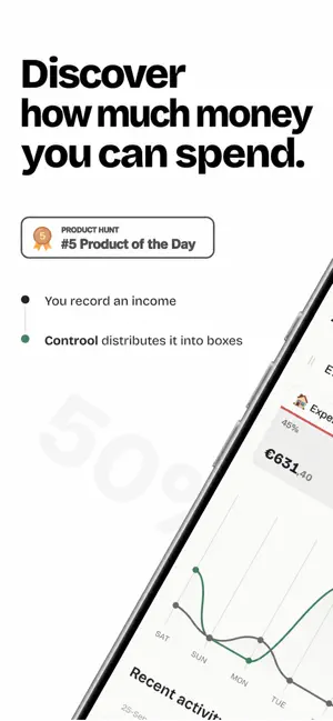 Controol - Budget & Savings screenshot 1