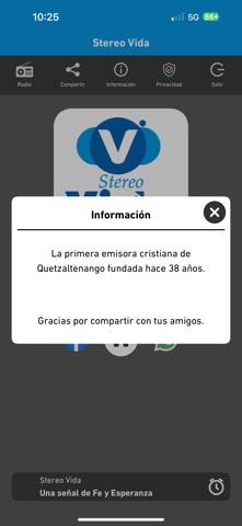 Stereo Vida screenshot