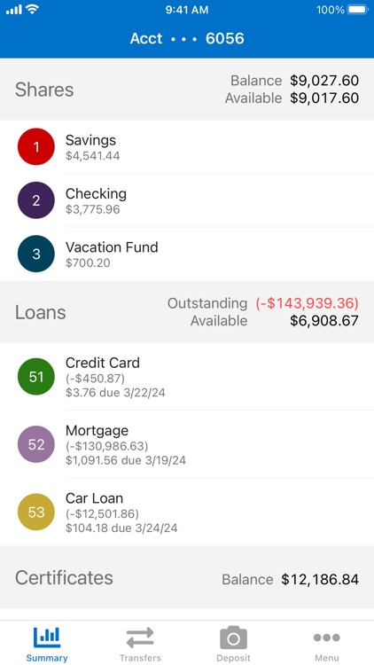 evergreenDIRECT CU Mobile