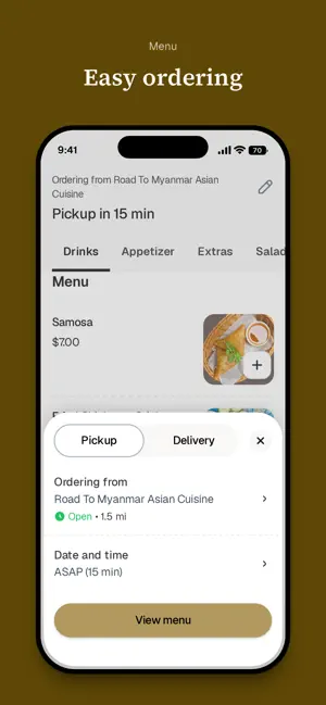 Road to Myanmar Asian Cuisine screenshot 3