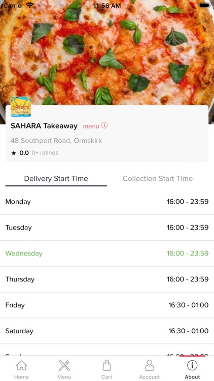 SAHARA Takeaway