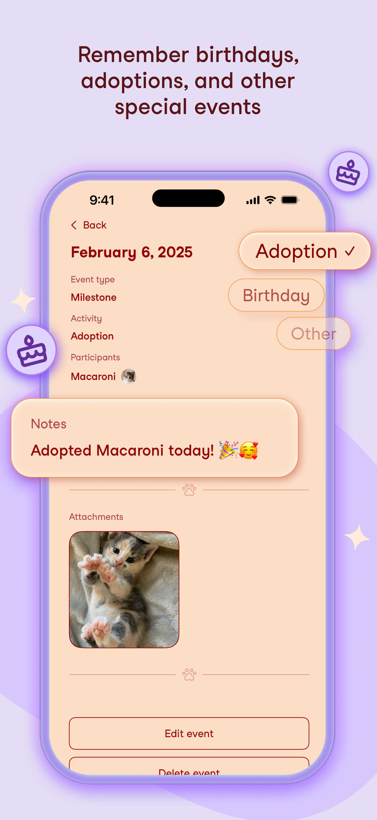 MyCats: Cat Health Journal