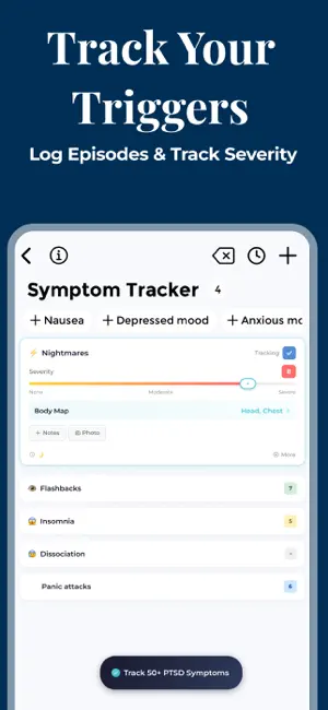 PTSD-Tracker screenshot 4
