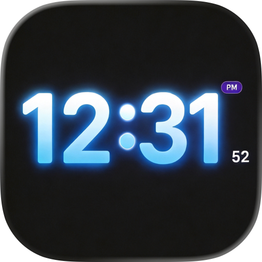 Minimal Digital Clock: StandBy