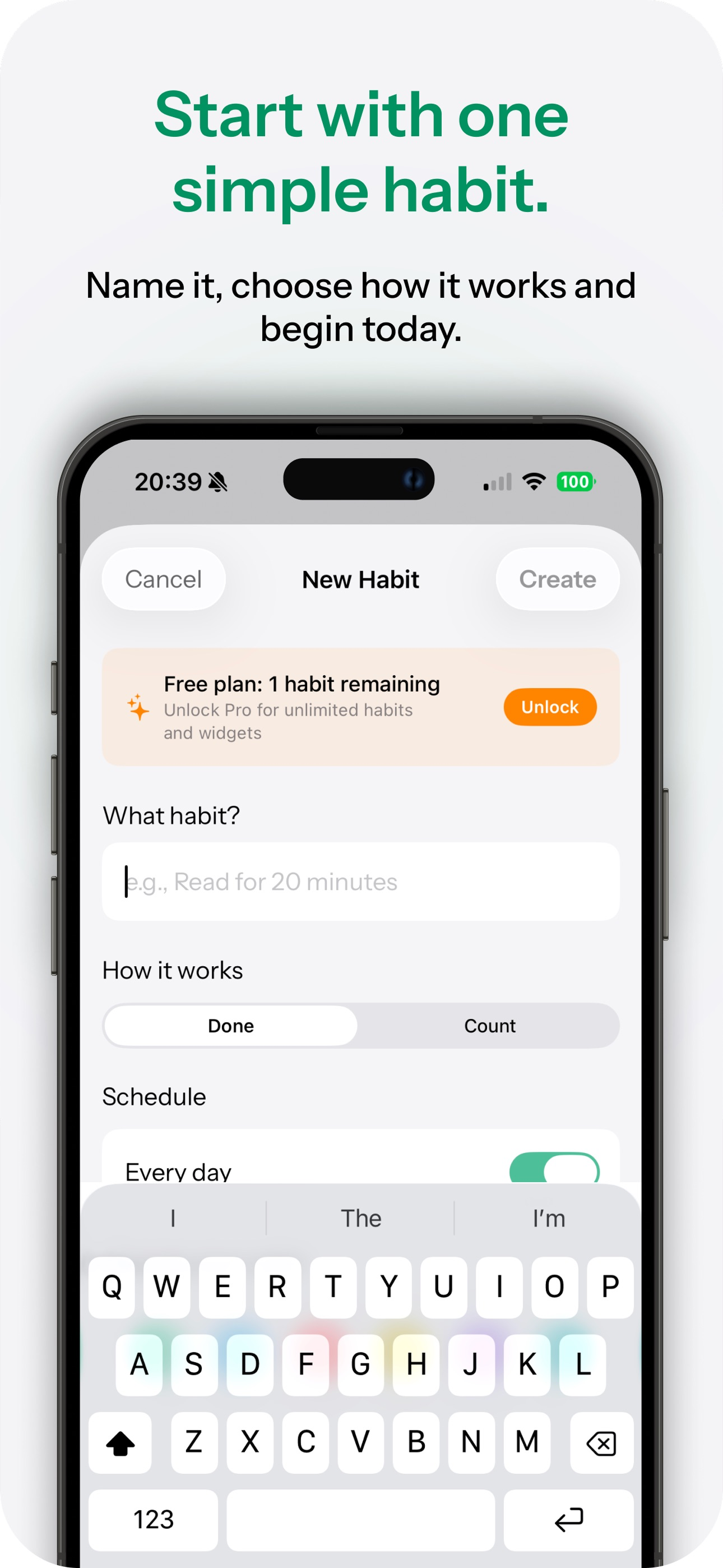 Cadence Habit Tracker