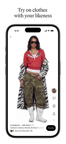 Doji: Try On Designer Fashion iPhone screenshot 1