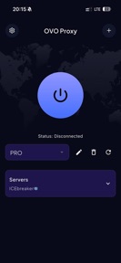 OVO Proxy Client screenshot