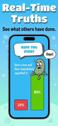 Confessions - Never Ever Game iPhone screenshot