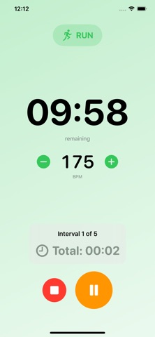 Run/Walk BPM Screenshot 3 of 6