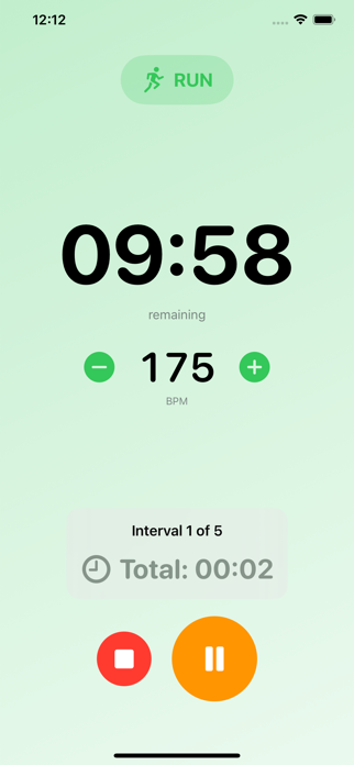 Run/Walk BPM Screenshot 3 of 6
