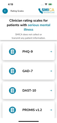 App screenshot