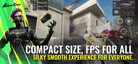 Blood Strike - FPS for all - Experience the app's optimized performance, where smooth controls and high-definition visuals merge to deliver fluid first-person shooter action on any device.