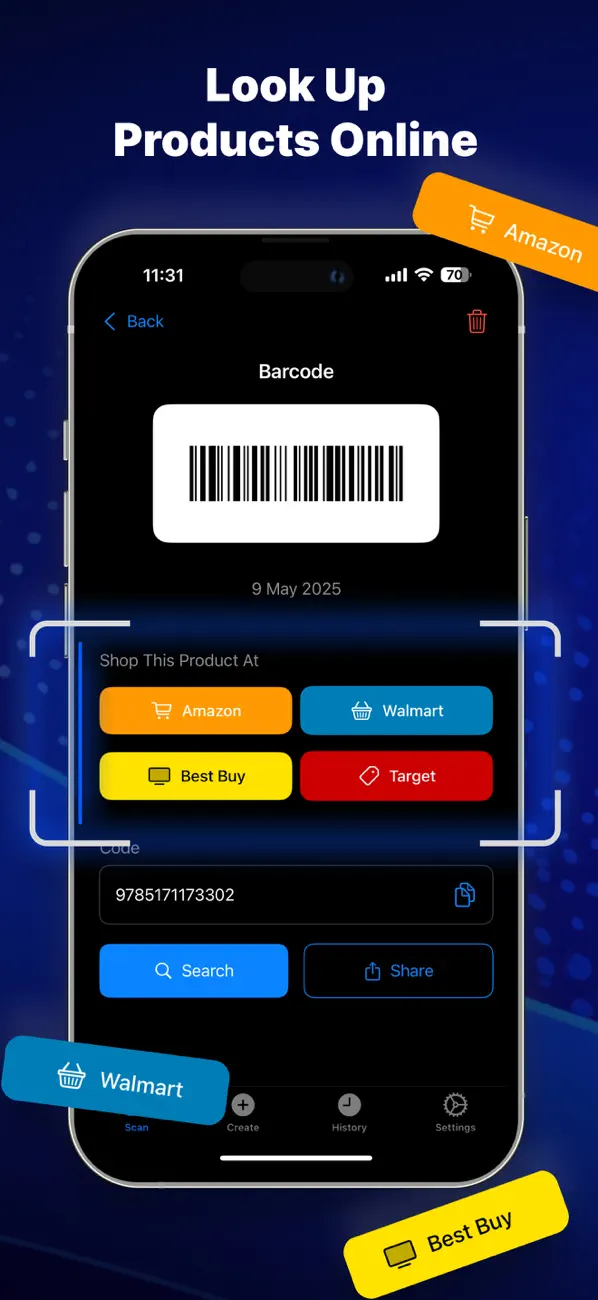 #3. QR Code Reader ・ Scanner (iOS) โดย: Alona Ihuminova