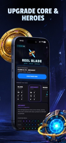 Reel Blade: Spin & Hold RPG. screenshot 5
