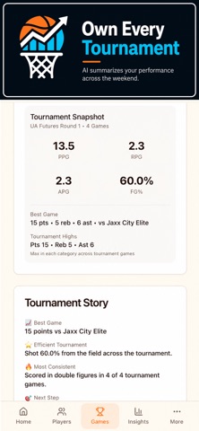 Hoopr: Basketball Intelligence Screenshot 7 of 10