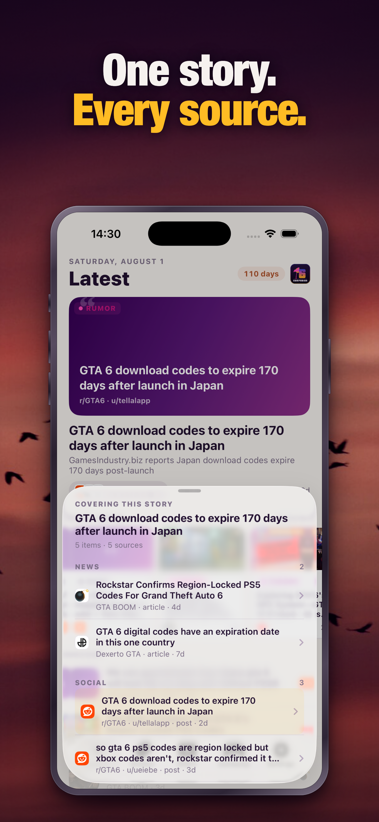 VI Companion: News & Streams screenshot 3