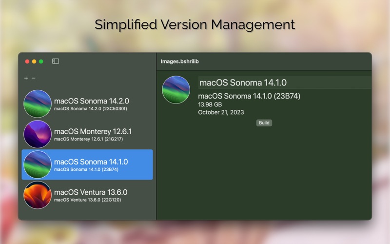 App screenshot