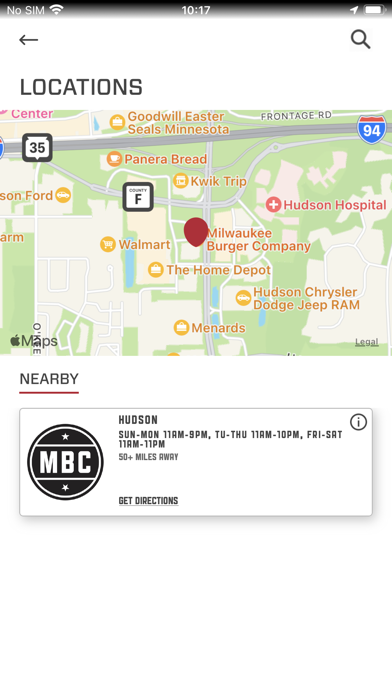 Milwaukee Burger Co. Screenshot