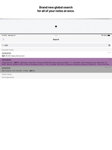 Daily Notes Planner 3 iPad screenshot