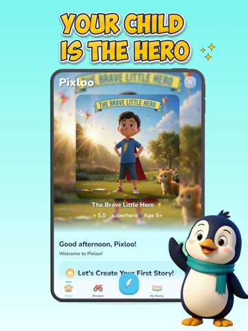 Pixloo: Stories for kids iPad screenshot