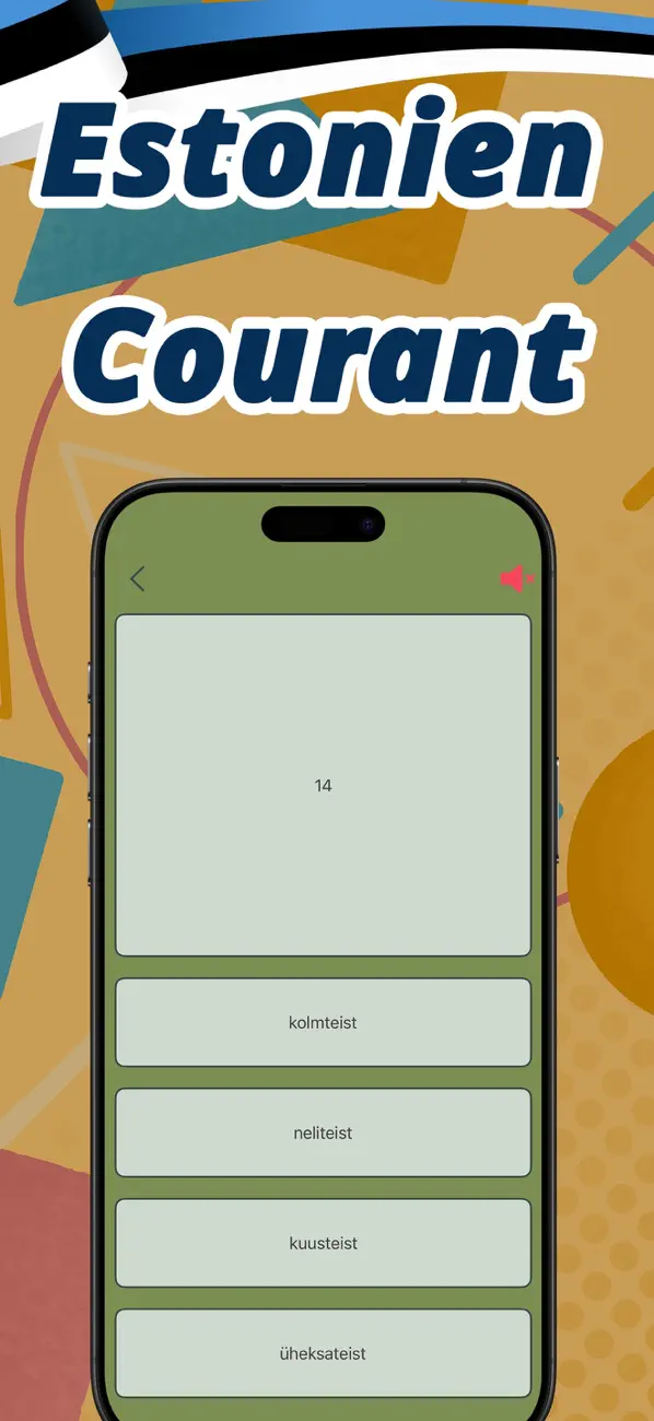 Screenshot #2 pour Chiffres en langue estonienne