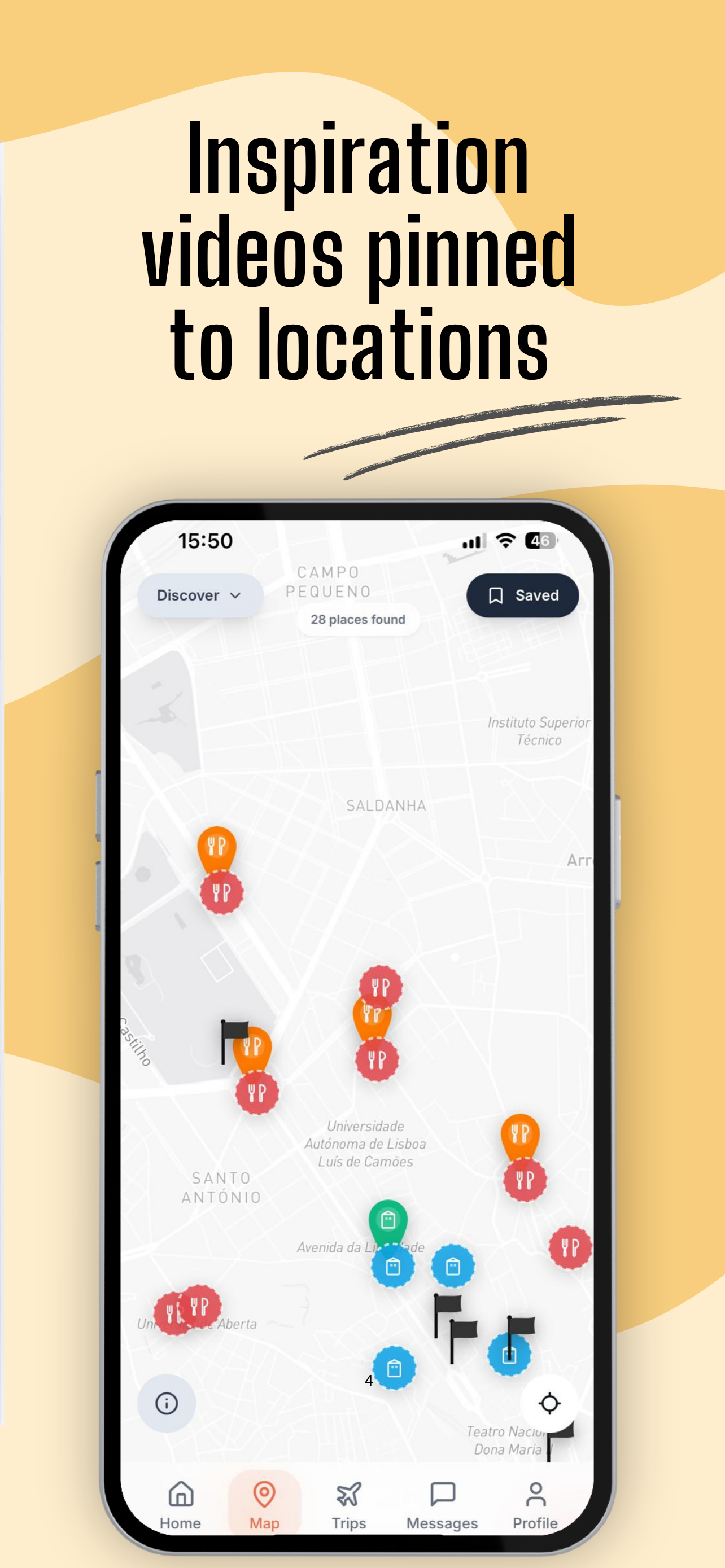 uTripo - Swipe - Save - Book