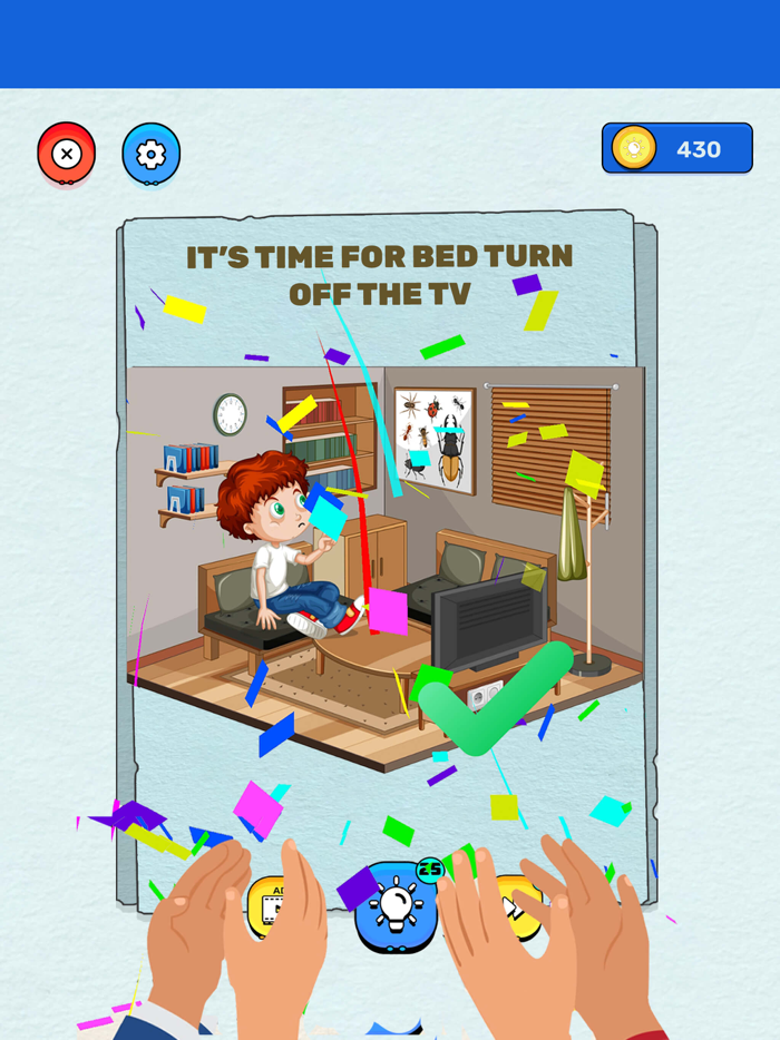 Brain cérebro Quiz enigma test