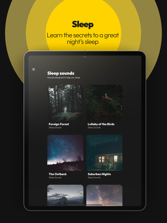 DreamWell: Lucid Dreaming iPad screenshot 7 - Health & Fitness app