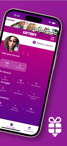 GIFTOKY® | Lista de regalos screenshot