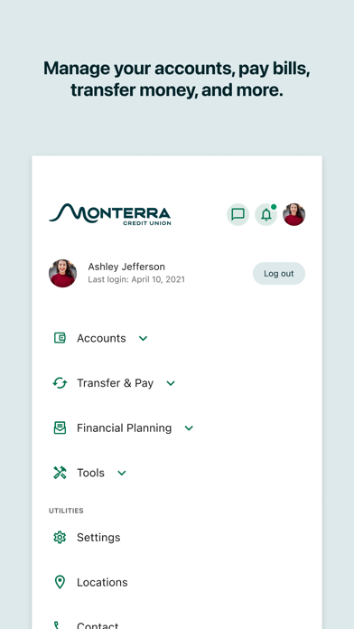 Screenshot 4 of Monterra Credit Union App