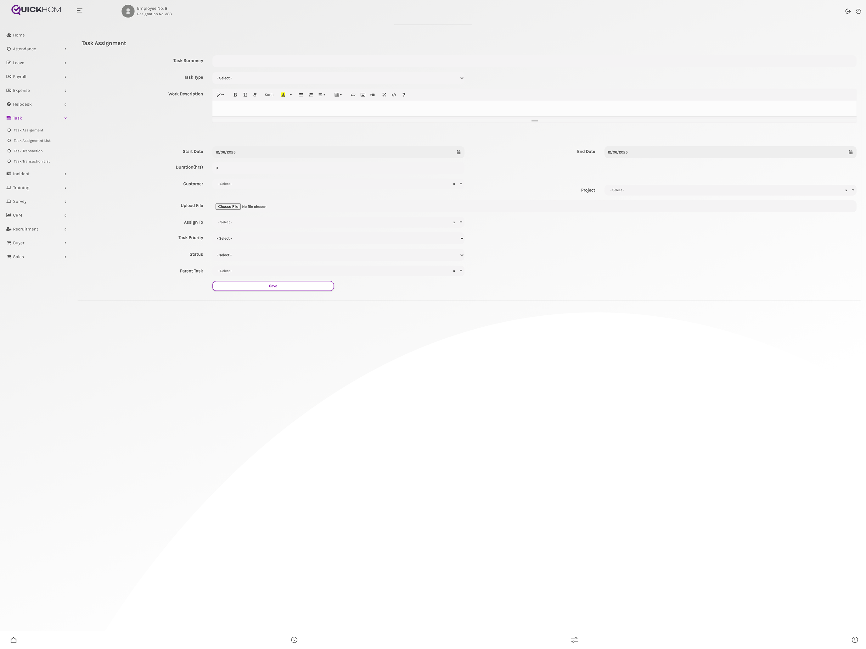 QuickHCM Mobile App screenshot 17