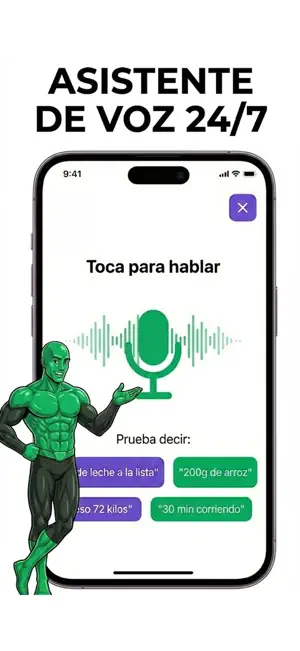 AION - Contador Calorías y Gym screenshot 4