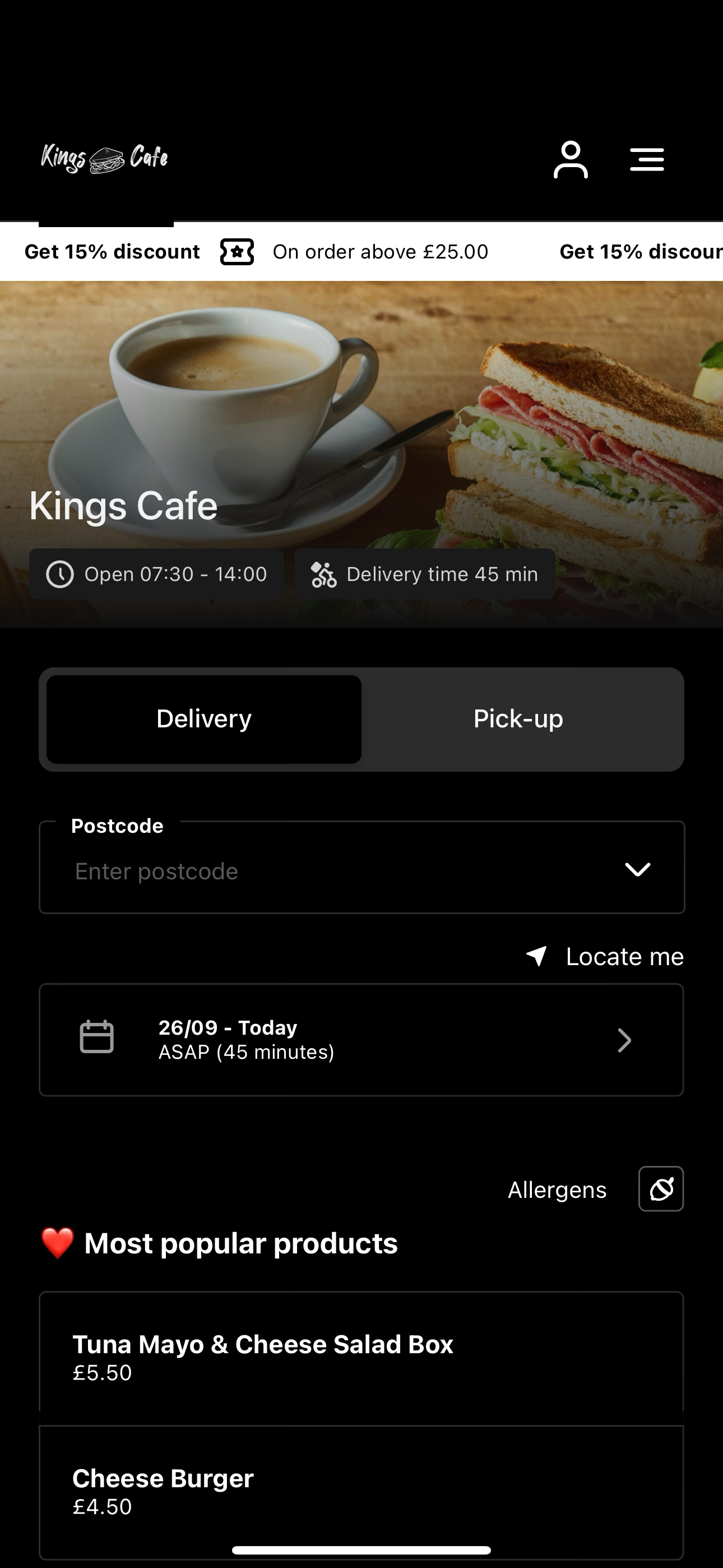 Kings Cafe screenshot 3