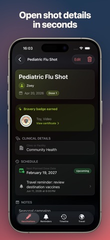 Vaccine Ready: Records Tracker Screenshot 8 of 10