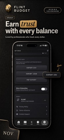 Flint: Expense Tracker & Bills Screenshot 3 of 9