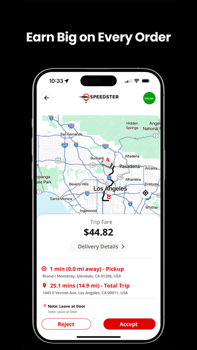 SpeedSter Driver Screenshot