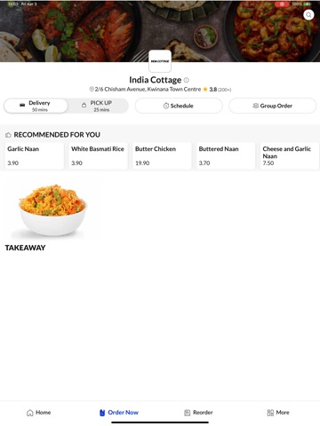 India Cottage iPad screenshot