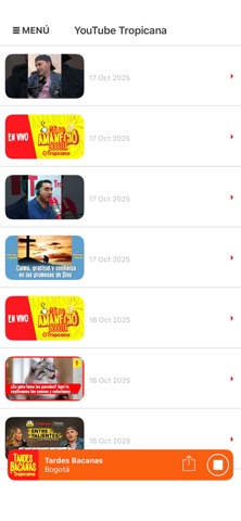 Tropicana FM para iPhone screenshot