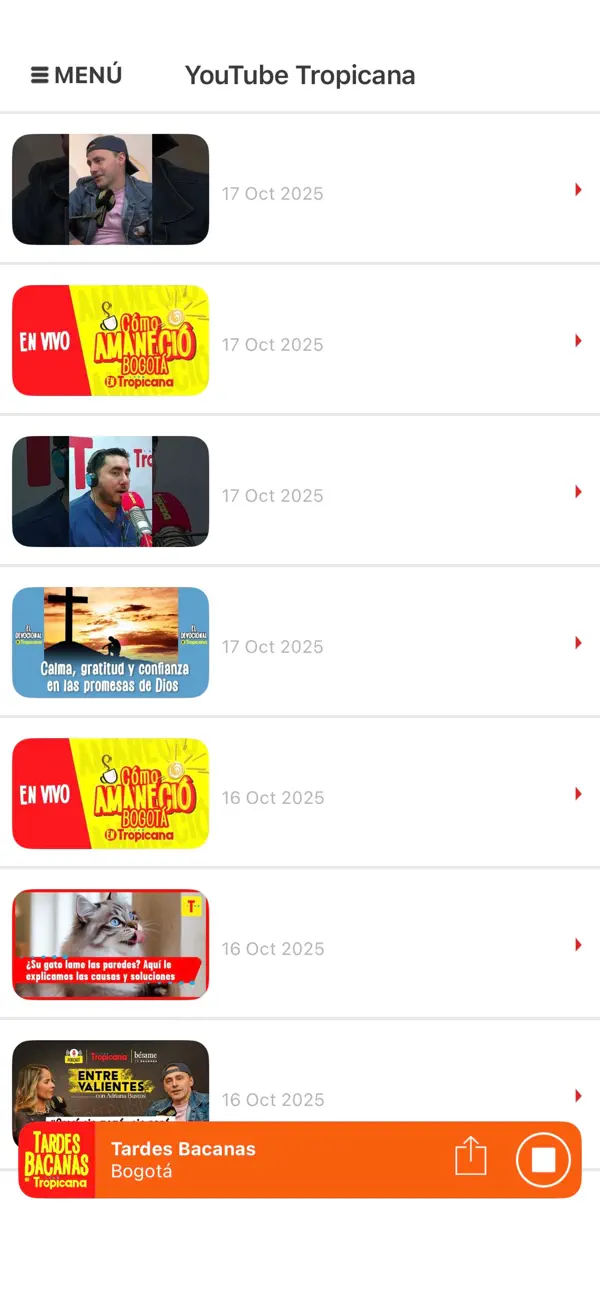 Screenshot #3 pour Tropicana FM para iPhone