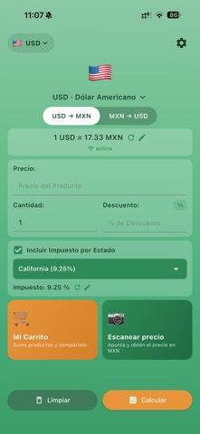 XChange Price screenshot