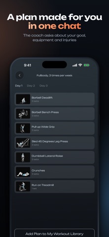 Gloox: AI Personal Trainer Screenshot 9 of 10