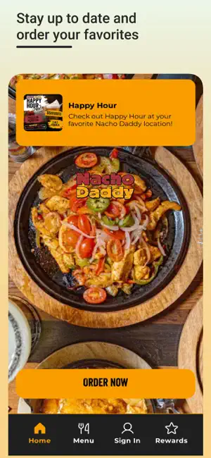 Nacho Daddy App screenshot 1