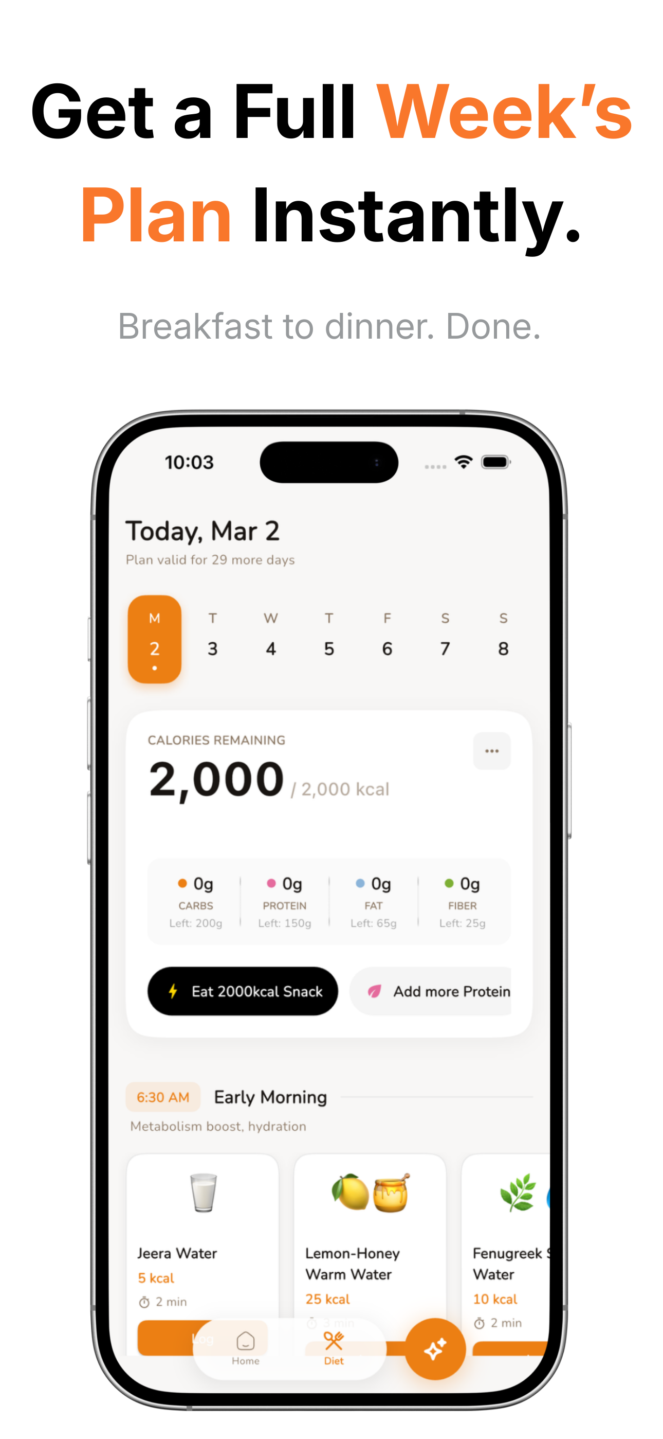 Meal Plan & Calorie AI screenshot 4