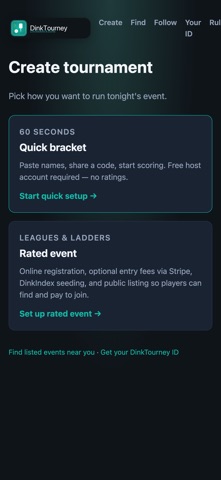 DinkTourney Screenshot 4 of 6