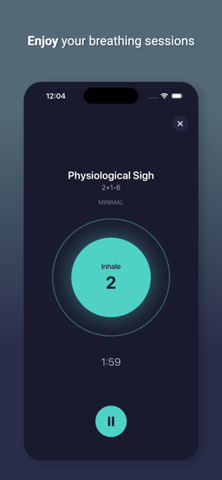 Flow Breath - Breathing Timer Screenshot 4 of 5