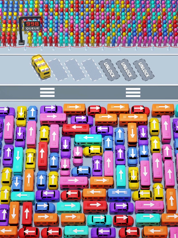 Car Jam: Bus Estacionar Carros screenshot 9