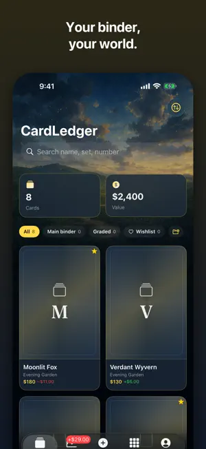 CardLedger: TCG Collection screenshot 2