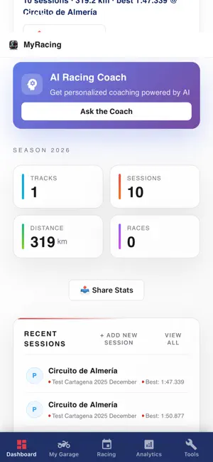 MyRacing Mobile screenshot 2