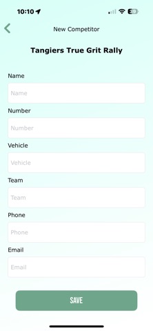 GPS Checkpoint Rally & Events screenshot