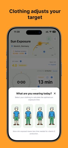 Sky Dose: Vitamin D Tracker Screenshot 3 of 8